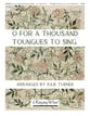 O for a Thousand Tongues to Sing Handbell sheet music cover